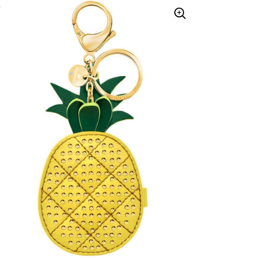 SWAROVSKI CRYSTAL LIME BAG CHARM
